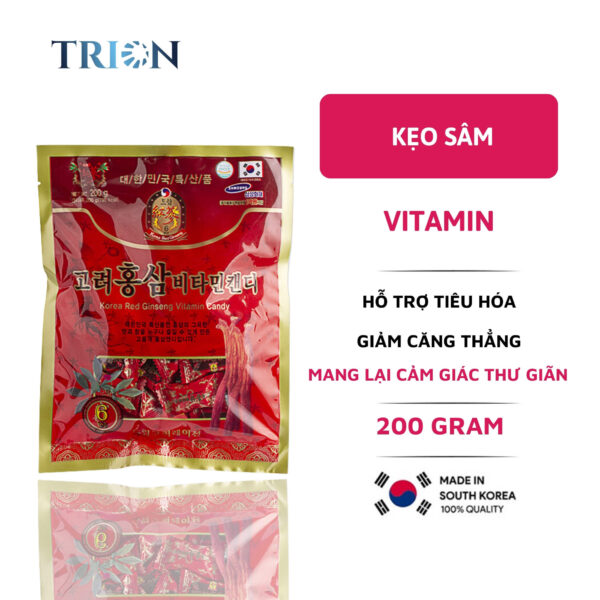 Kẹo Hồng Sâm Vitamin Dream 200g
