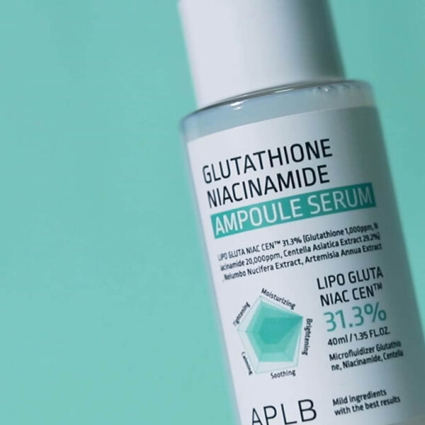 Serum Dưỡng Trắng Mờ Thâm Cao Cấp APLB Glutathione Niacinamide Ampoule Serum 40ml
