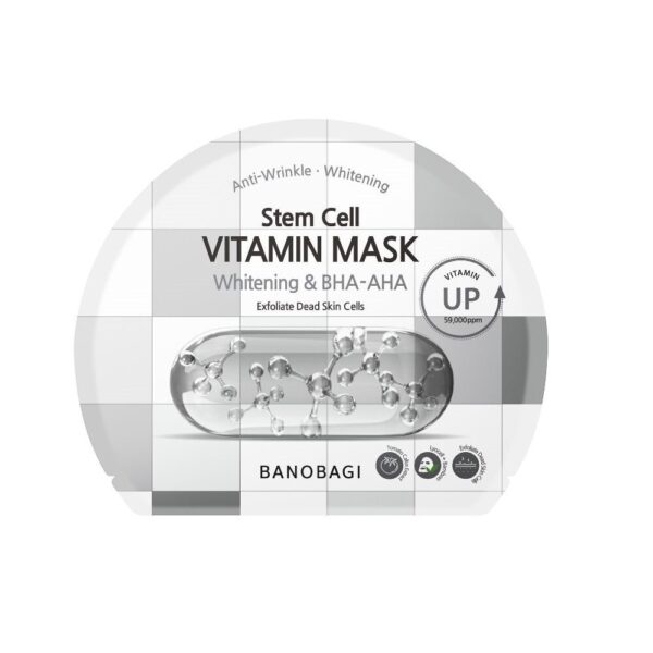 Mặt Nạ Banobagi Stem Cell Vitamin Mask Whitening and BHA-AHA 30g