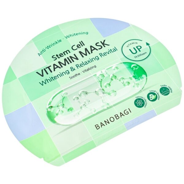 Mặt Nạ Banobagi Stem Cell Vitamin Mask Whitening and Relaxing Revital 30g