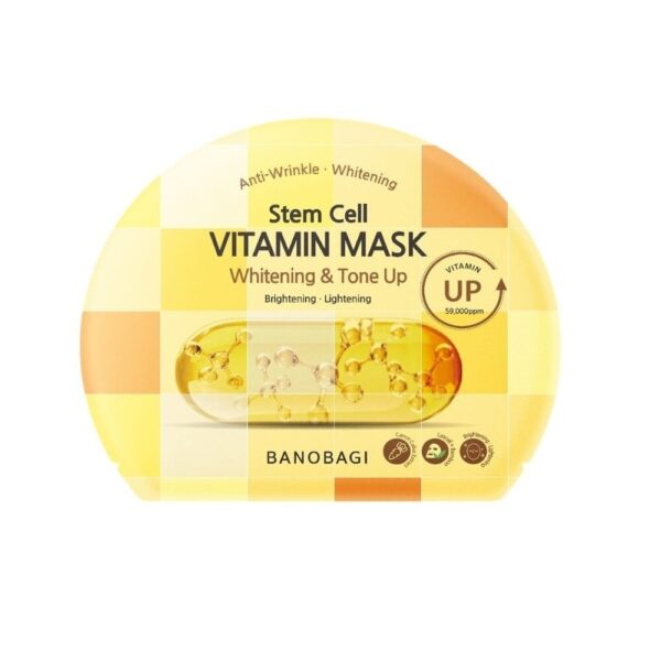 Mặt Nạ Banobagi Stem Cell Vitamin Mask Whitening & Tone-Up 30g