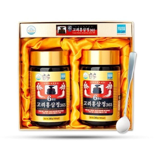 Cao Hồng Sâm 6 Năm 365 Hộp 2 Hũ 240g x 2 hũ