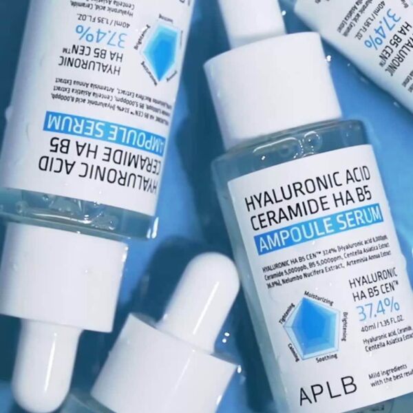 Serum Dưỡng Ẩm Phục Hồi Da Căng Bóng APLB Hyaluronic Acid Ceramide HA B5 Ampoule Serum 40ml