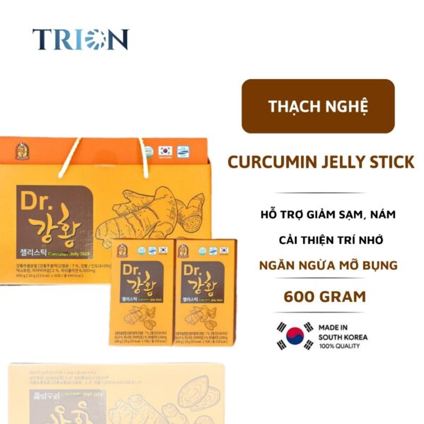 Thạch nghệ Collagen Dream Hàn Quốc hộp 30 stick x 20g