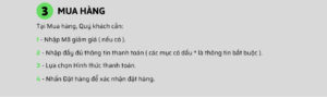 HƯỚNG DẪN MUA HÀNG TẠI WEBSITE